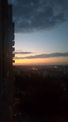Stara Zagora skyline at dusk, multiple angles