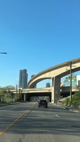 Vehicle records early morning drive through Burnaby streets