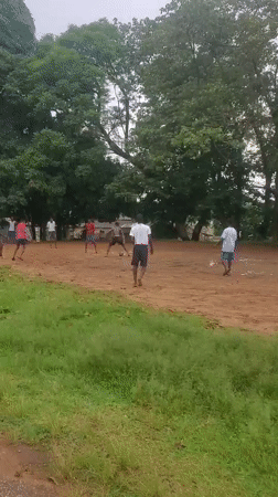 Soccer game and neighborhood scenes in Jos, Nigeria