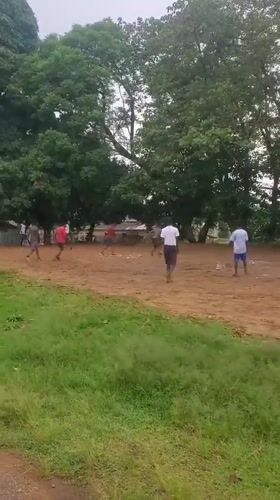 Soccer game and neighborhood scenes in Jos, Nigeria