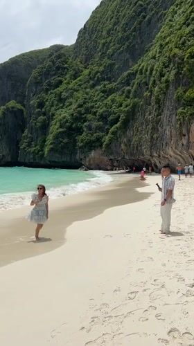Morning at Ao Nang beach and Maya Bay, Krabi