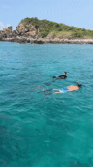 Tourist snorkeling activity recorded at Vietnam heritage waters