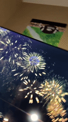 July 4th fireworks broadcast watched at home in Scarsdale