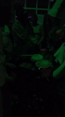 Late-night club scene captured in Lokoja, Nigeria