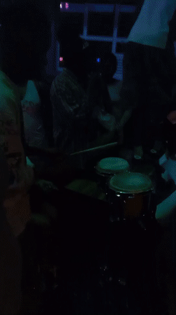 Late-night club scene captured in Lokoja, Nigeria