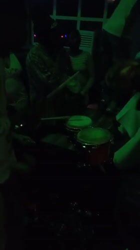 Late-night club scene captured in Lokoja, Nigeria