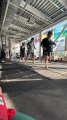 Early morning martial arts training session in Perm gym