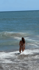 Morning beach activities observed at North Kuta, Indonesia