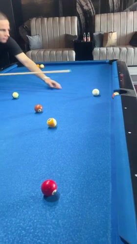 Pool game observed at indoor venue in Pleven, Bulgaria