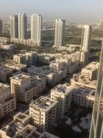 Dubai home products and skyline views, mid-June morning