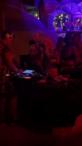 Nightclub scene captured in Ban Tai Thailand evening hours