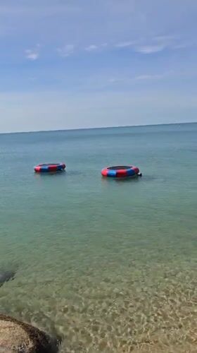 Quiet morning along Koh Samui's south coast beaches