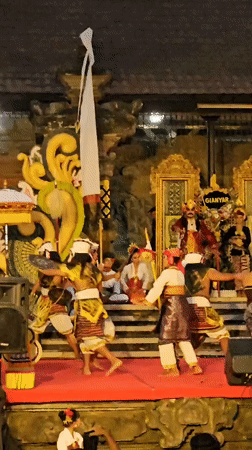 Traditional Balinese dance and performance festival in Denpasar