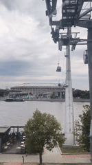 Cable cars, river boats, and waterside leisure along the Moscow River