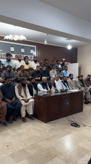 Press conference and balloon vendor captured in Quetta City