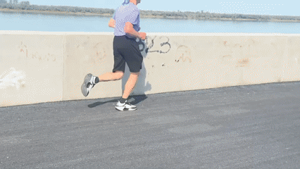 Evening activities captured by witnesses in Khabarovsk waterfront area