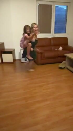 Afternoon hangout in a Budva apartment, dancing and goofing around