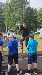 Community event day and everyday life in Chaikovsky, Russia