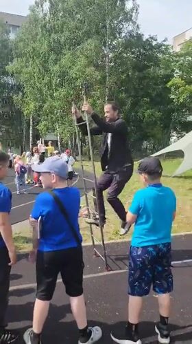 Community event day and everyday life in Chaikovsky, Russia