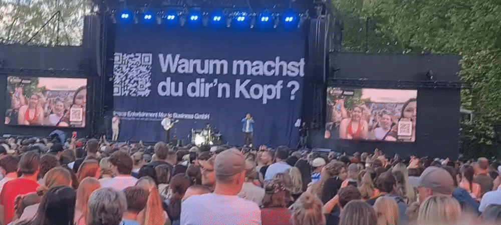 Mark Forster live in Klagenfurt, Austria