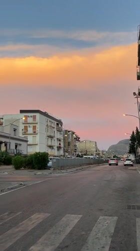 Palermo streets at golden hour, June 2026