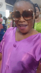 Nigerian church service broadcast features worship and traditional dress