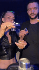Night Out in Prague: Couple's Bar-Hopping Adventure Captured