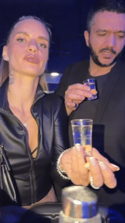 Night Out in Prague: Couple's Bar-Hopping Adventure Captured