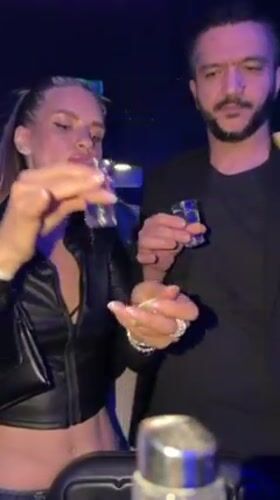 Night Out in Prague: Couple's Bar-Hopping Adventure Captured