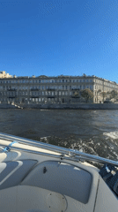 Afternoon boat cruise through St. Petersburg's waterways