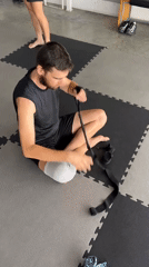 Inside a Chiang Mai boxing gym at training time