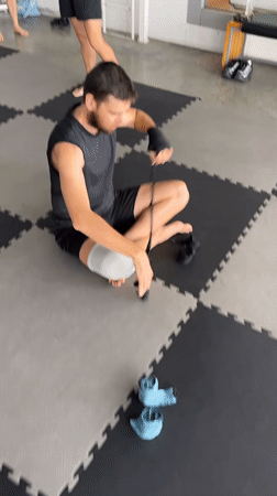 Inside a Chiang Mai boxing gym at training time