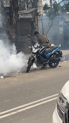 Ordinary street life documented in Dhaka during morning hours