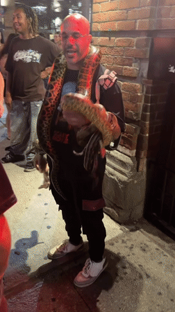 Handling two large snakes at once in Toronto