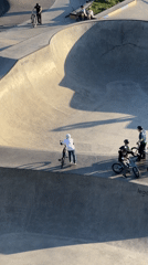 Afternoon recreation at Kazan skate park and river activities
