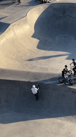 Afternoon recreation at Kazan skate park and river activities