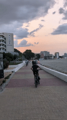 Constanța's beachfront promenade at golden hour, summer 2026