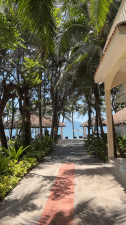 Tropical resort scenes captured in Vietnam's Dong Ninh Hoa Ward