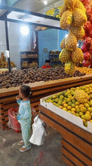 Live coverage from a fruit market in Ciomas, Indonesia