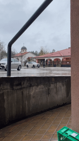 Rainy day scenes captured in Veliko Tarnovo, Bulgaria