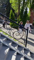 Afternoon scenes from Gyumri's public squares and streets