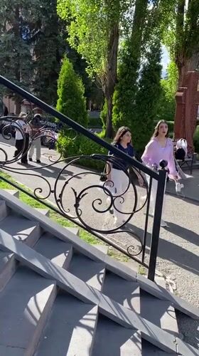 Afternoon scenes from Gyumri's public squares and streets