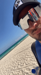Evening beach scenes captured at Playa del Carmen