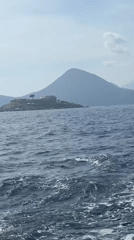 Boat journey recorded along Montenegro's Luštica coast