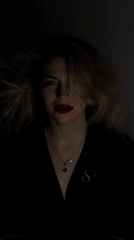 Woman in black robes photographed in Budva photo session