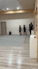 Dance groups rehearse routines in Izhevsk studio space