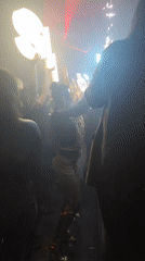 DJ Stefano live at a packed nightclub event