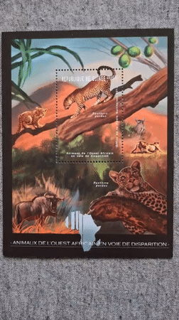 Wildlife stamp collection documented in Pleven, Bulgaria