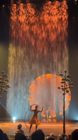Theatrical Performance with Aerial Acts Staged in Hallandale Beach