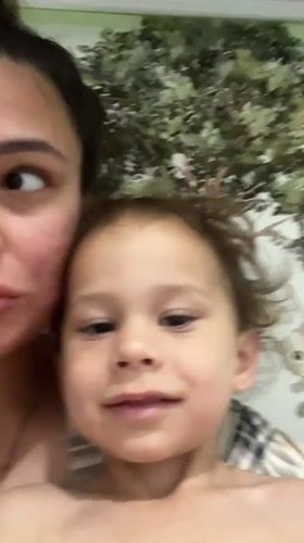 Morning domestic moments captured in Kiryat Bialik home